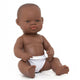 Realistic Montessori Baby Doll - Black Boy