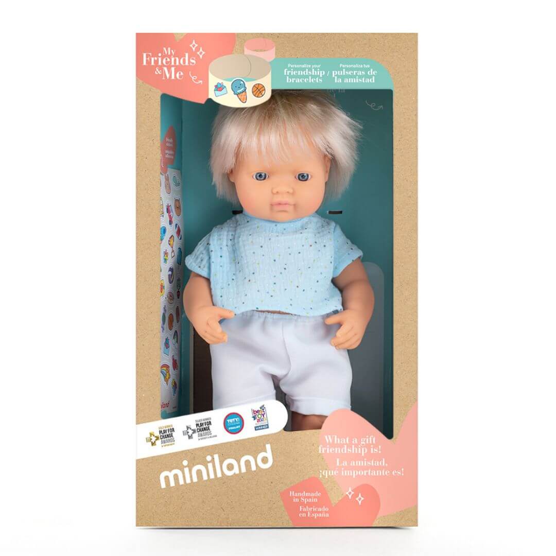 My Friends & Me - 15" Doll with Blonde Hair - Boy